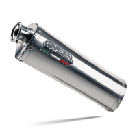 Pot echappement compatible avec Suzuki Gsx 1250 FA 2009-2014, Trioval, Échappement légal, homologué,silencieux avec db killer amovible et tuyau de liaison spécifique 