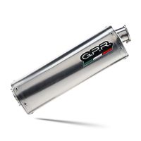Pot echappement compatible avec Bmw F 650 Cs Scarver 2001-2006, Trioval, Échappement légal, homologué,silencieux avec db killer amovible et tuyau de liaison spécifique 