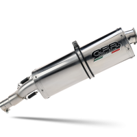 Pot echappement compatible avec Bmw F 650 Cs Scarver 2001-2006, Trioval, Échappement légal, homologué,silencieux avec db killer amovible et tuyau de liaison spécifique 