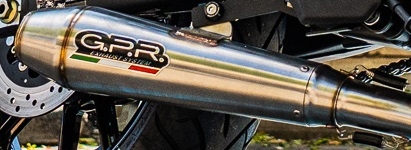 Pot echappement compatible avec Ural Gear Up 2017-2019, Ultracone, Pot échappement homologué et légal, silencieux avec mi-collecteur y db killer amovible 