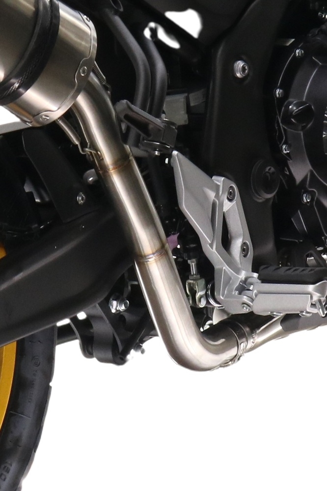 GPR pot echappement compatible avec  Voge 625DSX 2024-2025, Trioval, Échappement légal, homologué,silencieux avec db killer amovible et tuyau de liaison spécifique 