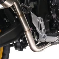 GPR pot echappement compatible avec  Voge 625DSX 2024-2025, Trioval, Échappement légal, homologué,silencieux avec db killer amovible et tuyau de liaison spécifique 