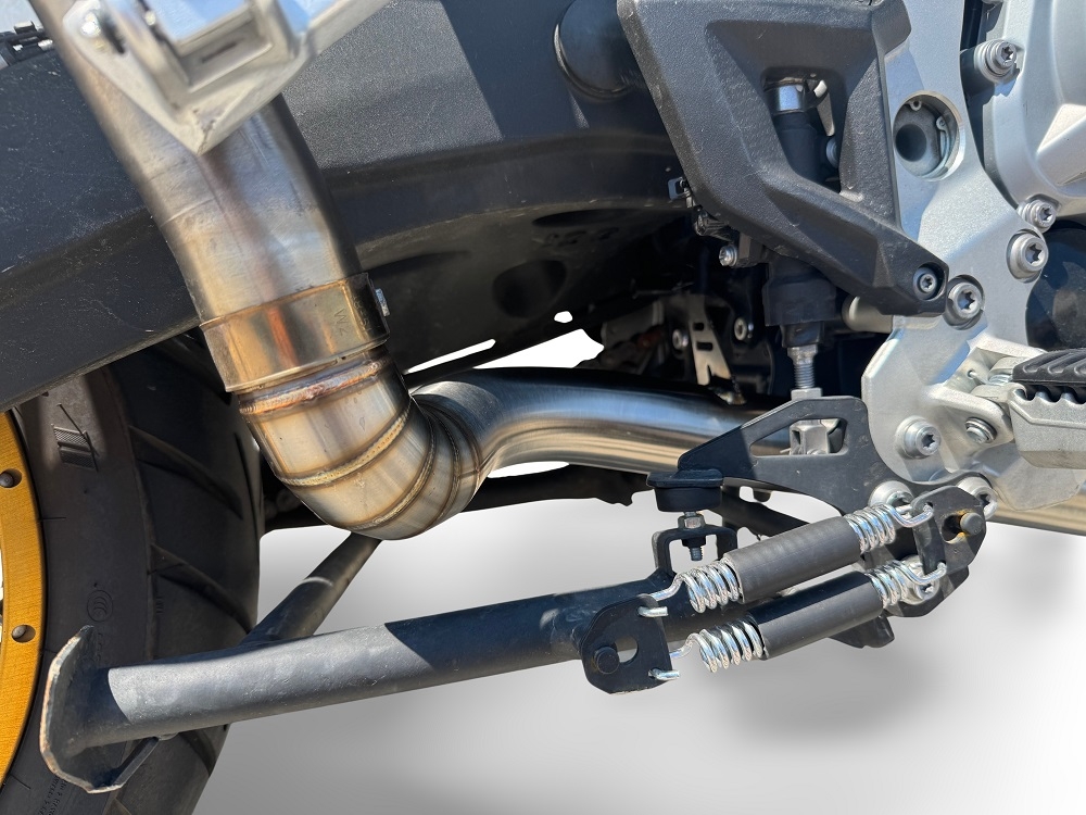 GPR pot echappement compatible avec  Voge 900DSX 2024-2025, Decatalizzatore RACING, Suppresseur de cataliseu, décatalyseurr, article sans homologation 