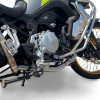 GPR pot echappement compatible avec  Voge 900DSX 2024-2025, Decatalizzatore RACING, Suppresseur de cataliseu, décatalyseurr, article sans homologation 