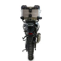  Voge DS 800 Rally 2025/2026 Top case en Titane, couleur naturel avec plaque spécifique incluse Capacité Litres 35