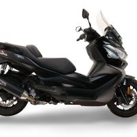 GPR pot echappement compatible avec  Bmw C 400 X -GT 2019-2020, Furore-X Scooter, Pot echappement racing,silencieux avec db killer et des tuyaux de liaison sans homologation 