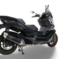 GPR pot echappement compatible avec  Bmw C 400 X -GT 2019-2020, Furore-X Scooter, Silencieux homologué pour bruit, échappement complet avec catalyseur et db killer 