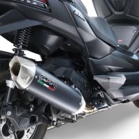 GPR pot echappement compatible avec  Bmw C 400 X -GT 2019-2020, Furore-X Scooter, Silencieux homologué pour bruit, échappement complet avec catalyseur et db killer 