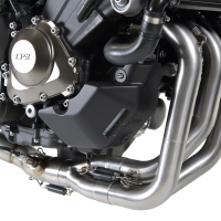 Pot echappement compatible avec Yamaha Tracer 9 GT 2021-2024, M3 Poppy , Pot d'échappement complet racing, compris de collecteur et db killer amovible, sans homologation 