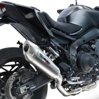 GPR pot echappement compatible avec  Yamaha Mt-09 2025-2026, GP-Revo Titanium, Pot d'échappement complet racing, compris de collecteur et db killer amovible, sans homologation 
