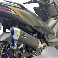 GPR pot echappement compatible avec  Zontes 365K 2024-2026, Furore-X Scooter, Pot Echappement homologué pour les marchés non européens 