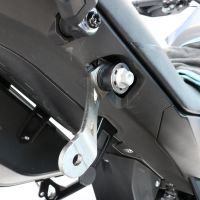 GPR pot echappement compatible avec  Zontes 703 F 2025-2026, Hyper Sonic Titanium, Échappement légal, homologué,silencieux avec db killer amovible et tuyau de liaison spécifique 