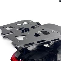 GPR TECH compatible with  Zontes 703 F 2025/2026 Plaque de montage spécifique Top Case ALPITECH 35>55 LT compatible avec le porte-bagages d'origine, en acier inoxydable fabriqué avec 4 points d'ancrage